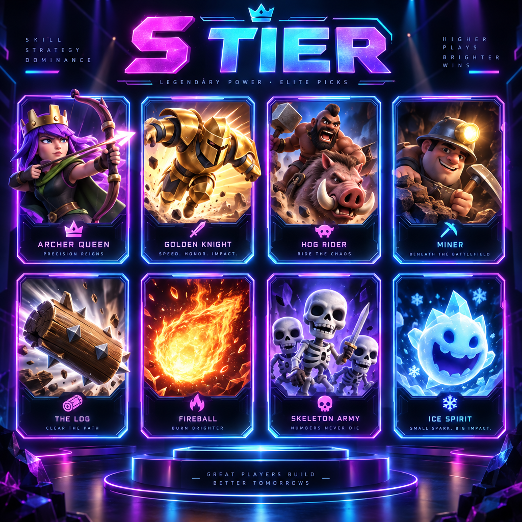 S-Tier Cards Showcase