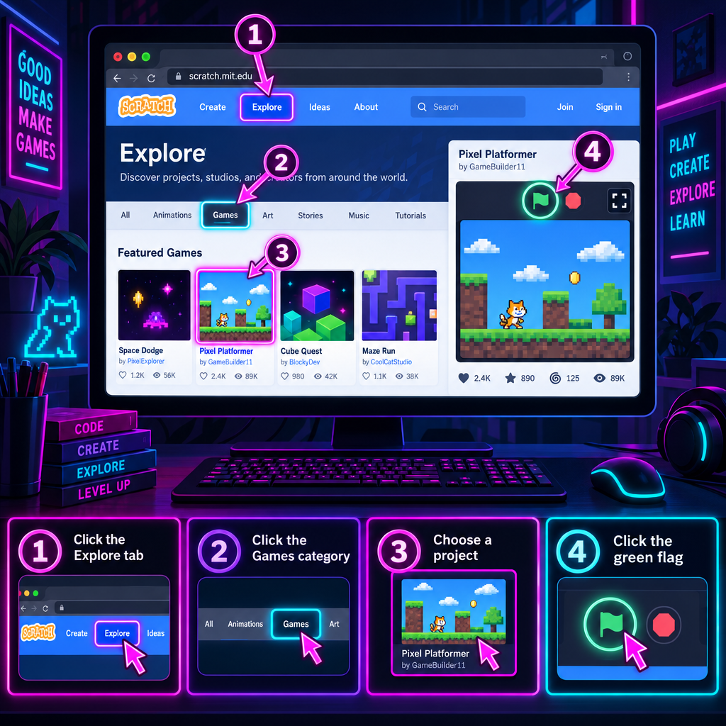 How to Play a Scratch Game